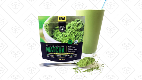 Matcha Green Tea Powder, 30g | $8 | Amazon | With Subscribe & Save and $1 couponMatcha Green Tea Powder, 100g | $19 | Amazon | With Subscribe & Save and $1 coupon